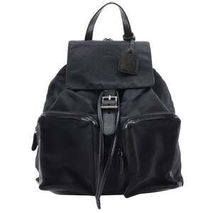 GUCCI Black Leather Backpack